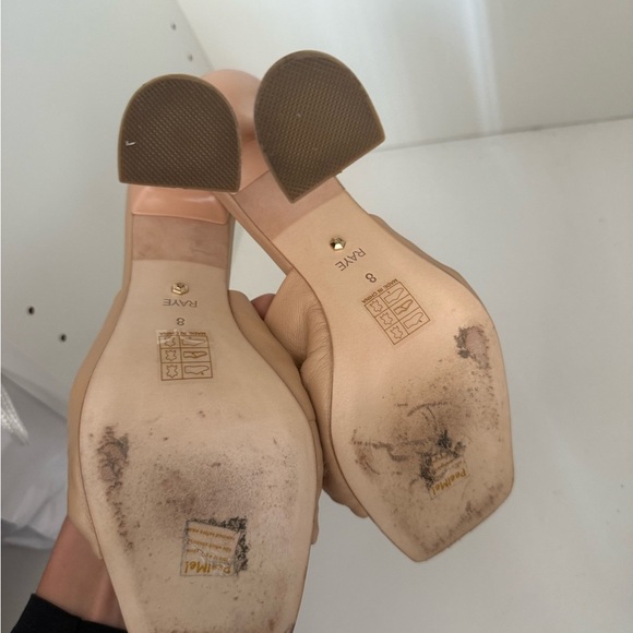 RAYE Tan Knotted Women's Mules - Picture 4 of 4